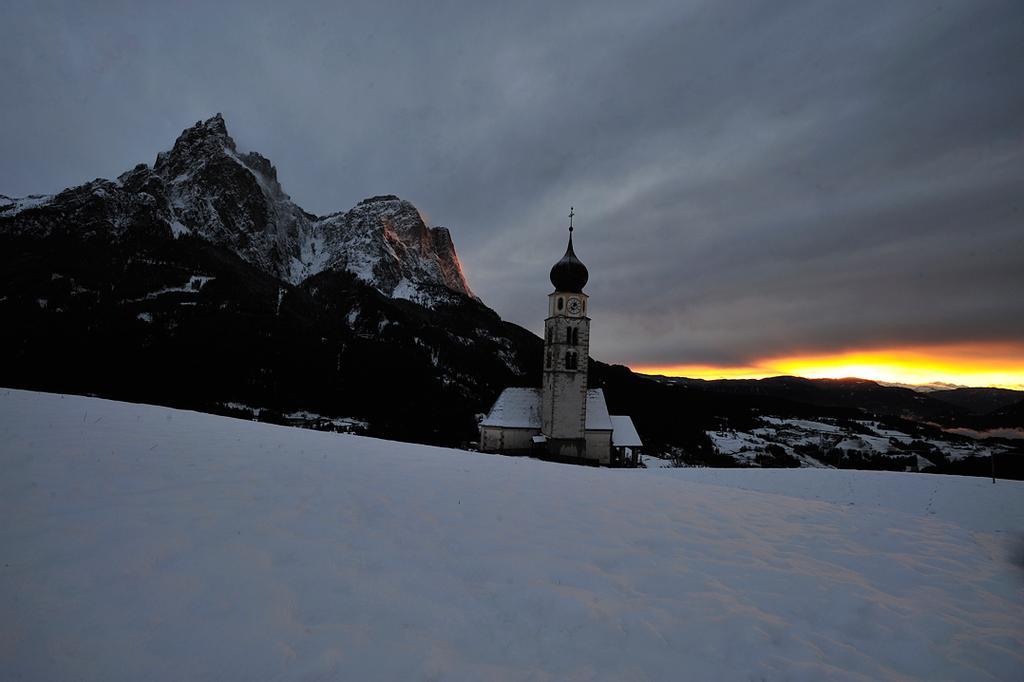Hotel Garni Alpin Siusi Exterior foto